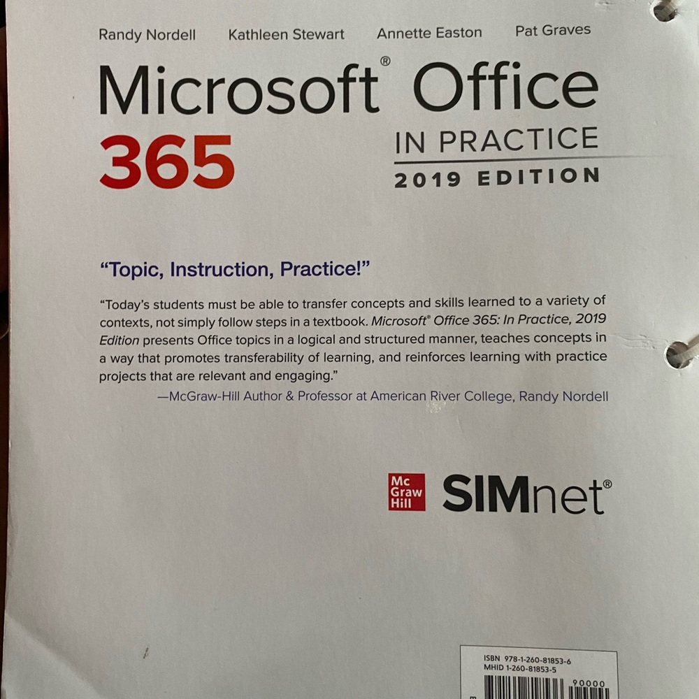 Microsoft Office 365 in Practice 2019 Edition